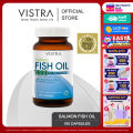 Vistra Salmon Fish Oil 1000mg Plus Vitamin E - วิสทร้า น้ำมันปลาแซลมอน 1000 มก. ผสมวิตามินอี (100 เม็ด). 