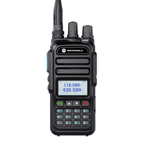 Motorola Radio Walkie Talkie Long Range 20KM Walkie-Talkies Motorola 370S Full Band 128CHS High Power 15 Watts High Capacity 6800mAh Type C Charging IP54 Waterproof Two Way Radio