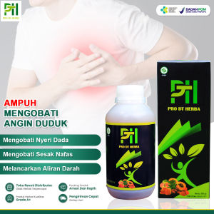 Obat Angin Duduk Ampuh Nyeri Dada Sesak Nafas Angina Masuk Angin Herbal Untuk Angin Duduk Mujarap - Pro DT Herba Asli Original