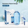 Dr.Isla YT300 Original Nasal Wash Nose Cleaner Neti Pot For Sinus Including 1 Nose Wash And 10 Bag 2.7g Salt Washes 300ML Water Pulse Nasal irrigation Device Allergic Rhinitis Sinus Daily Nasal Care Tool. 