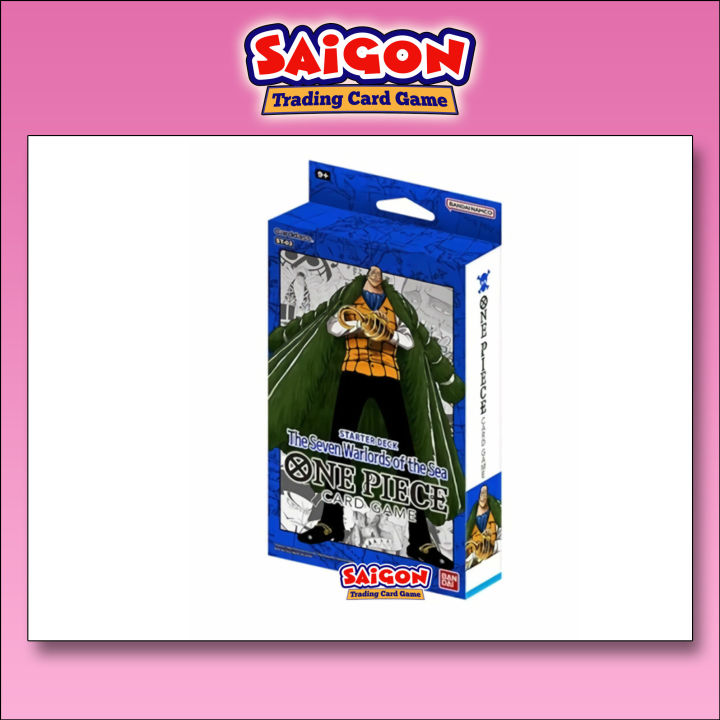 ONE Piece TCG: Seven Warlords Of The Sea Starter Deck ST-03 - Klaar Om Te Spelen