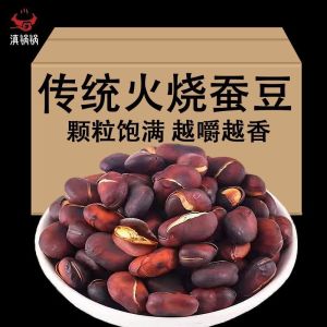 火烧蚕豆碳烤豆坚果零食 Broad Beans Charcoal Grilled Beans Snack