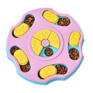HamshMoc Interactive Pet Puzzle Toy Foraging Dog Toys IQ Sniffing Training Stress Relief Slow Eating Feeder Game Funny for Dog Puppy