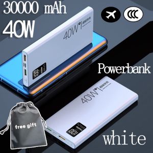 ⭐ 3C PD 40W 66W Super Fast Charging 20000mAh/30000mAh Qc3.0 Charger Support Portable Charge 移动电源