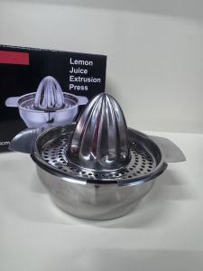 Stainless steel juice orange lime lemon fruit extrusion press squeezer maker