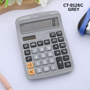 Calculator CT-9126C 12 Digits Check & Correct Desktop Calculator Big Display Office School Calculator