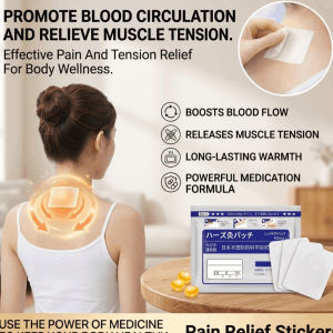 Universal Moxibustion Plaster Patch For Whole Body Heat Therapy Pain Relief Patch Elastic Fabric Acupoint Sticker
