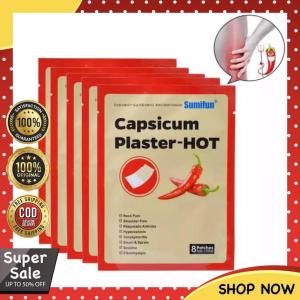8 Pcs Pain Relieve Patch Chinese Medical Capsicum Plaster for Joints Porous Chilli Patch