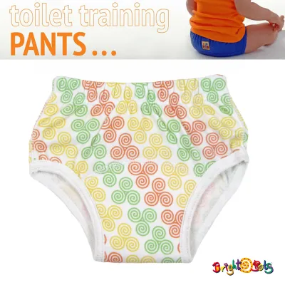 Bright Bots Training Pants - Swirls