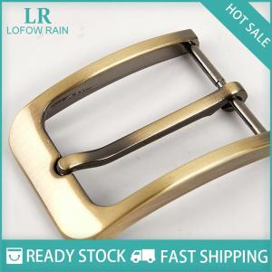 LF Wholesale✨Flash Sale ✨ 1pc 35mm Zinc Alloy Mens Casual Belt Buckle Bar Buckle Single Pin Half Buckle