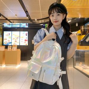 TIMIA Large Capacity Backpack Multi-Pocket Korean Style Shoulder Bag Cute Handbag Students School Bag Outdoor