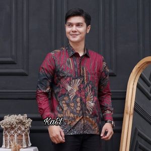 Kemeja Batik Terlaris Baju Batik Pria Lengan Panjang Size M L XL XXL Baju Kondangan Baju Seragam