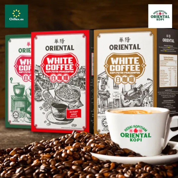 华阳 Oriental White Coffee Kopi Halal Classic 经典白咖啡 / Charcoal炭烧白咖啡 ...