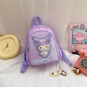 (SG Seller) Children School Bag Cute Sanrio Kuromi Melody Girls Kindergarten Schoolbag Kids Backpack Girls Gift #1367