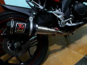 knalpot racing silincer saja akrapovic lorenzo karbon inlet 51 mm murah meriah