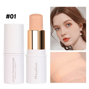 Waterproof Sweat-Proof Long-Lasting Concealing Foundation Stick Oil-Control Lightweight Moisturizing Concealer Stick