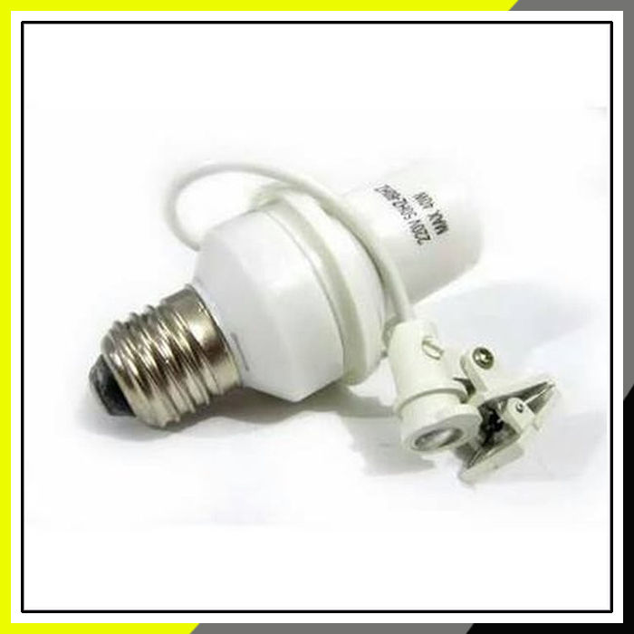 Colokan Lampu Sensor Cahaya Fitting Lampu Sensor Cahaya Otomatis E27