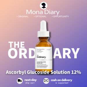 🌸100% Authentic🌸 The Ordinary Ascorbyl Glucoside Solution 12% Serum & Essence 30mlAuthentic brightening anti-oxidation diminishing fine lines anti-aging resisting photo-aging whitening repairing vitamin C moisturizing soothing