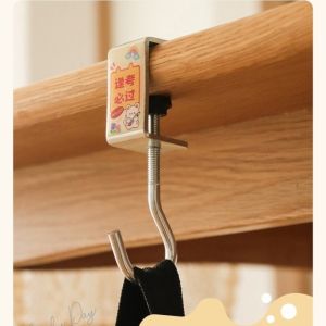 Giá Treo Đồ Bàn Học Làm Việc – Set 4 Móc – Treo Bàn Đa Năng Chắc Chắn Treo Balo Túi Xách Tai Nghe