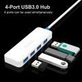 USB HUB 3.0,YOIGO Ultra Slim Multi USB Splitter,4-Port USB hub for Laptop,PC,,Surface Pro, Flash Drive, Mobile HDD(White). 