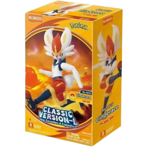 Mô Hình Lắp Ráp Thỏ Hệ Lửa Blokees Pokémon CV-L Cinderace Siêu Ngầu