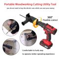 Jig Saw Adapter Connector Hand Electric Drill Woodwork Cutting Electric Reciprocating Saw with Converter. 