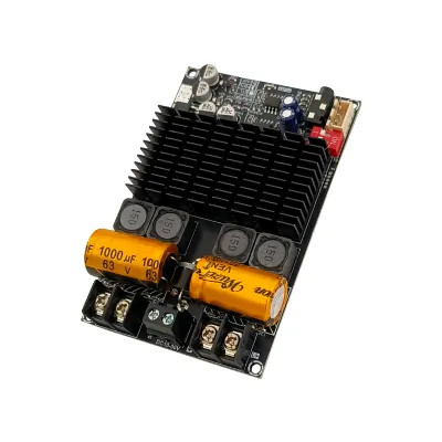 ZK-2001 บอร์ดแอมป์ดิจิตอล TPA3221 100W x 2 DC 18-30V แอมป์คลาส D 2 ช่อง สำหรับลำโพง DIY และรถยนต์