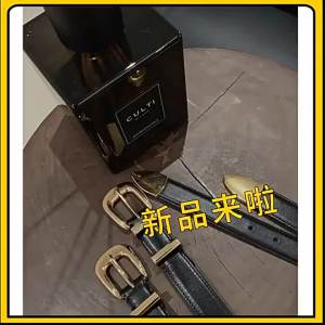 French-style exquisite bright gold metal accessory belt high-end and sophisticated chic-inspired belt for women niche design