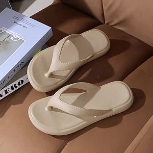[Free Shipping] 2026 New Summer Flat Sandals For Indoor And Outdoor Fashionable And Simple EVA Flip-Flops For Beach Vacations