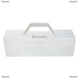 [COD] Bsuimki Bàn chải lưu trữ hộp thư pháp hộp công cụ đồ dùng nghệ thuật cầm tay hộp lưu trữ