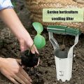 Agricultural Vegetable Seedling Tube Transplanter Garden Planting Tool Handheld Seedling Extractor. 