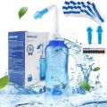 Neti Pot Sinus Rinse Nasal Wash Salt Rinse Allergic Rhinitis Relief Nose Wash Bottle Cavity Protector Irrigation for Adults Children Nose Cleaner 洗鼻盐. 