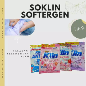 SOKLIN SOFTERGEN DETERGEN BUBUK SABUN CUCI BAJU 5000AN ANEKA RASA WINGSCARE TERMURAH