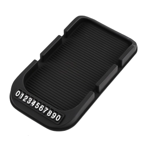 Universal Quick Release Car Phone Mount Dashboard Organizer With Antislip Silicone Pad For Smartphones 4.7-7.2 Inches