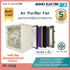 เครื่องฟอกอากาศ / เครื่องเติมอากาศ Anmo Air Purifier เพื่ออากาศบริสุทธิ์ แบบ Clean Room