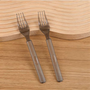50 sets of disposable spoons and forks suitable for use in baking fruits and desserts