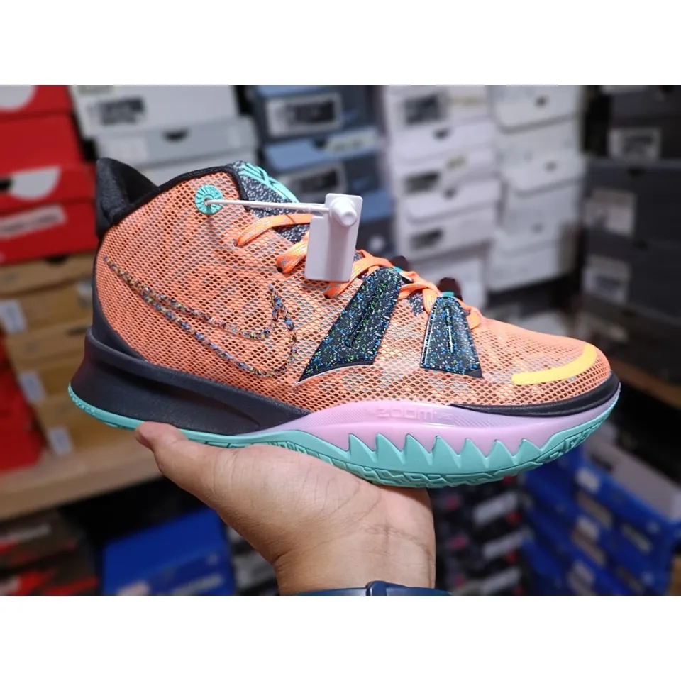 2023】HOT Sports shoes Kyrie 7 Mens Orange/Blue/Black | Lazada PH