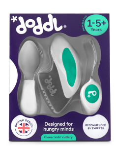 Doddl Cutlery 3PC(Spoon Fork Knife) AQUA