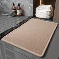 Bathroom Floor Mat Non Slip Absorbent Floor Mat Thickened Quick-Drying Wear-Resistant Toilet Matting Floor Drop-Proof Super Strong Suction Mat High-Grade Floor Mats For Home Use Bathrooms Living Rooms Bedrooms Hallways Hotels. 
