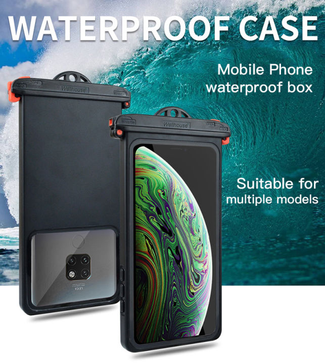 Anti-falling Waterproof Phone Bag Swimming Diving Phone Case