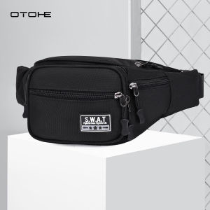 OTOHE Mens Chest Bag Waist Bag Large Capacity Shoulder Bag Wear-resistant Cross body Shoulder Pouch Purse Man Chest Bag Side Bag