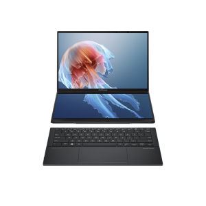 【ASUS Local Warranty】2025 ASUS Zenbook 14 Duo AI Laptop | Intel Core Ultra9 285H | 14"inchs 2.8K 120Hz OLED Dual TouchScreen | ASUS Laptop