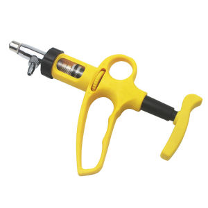 5/10ml Veterinary Continuous Injector Farm Animal Adjustable Automatic Vaccine Injection Syrange Drench Gun for Pig Goat