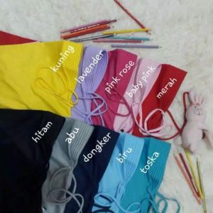 Hijab bergo anak model kancing Rempel Terbaru