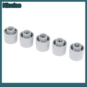 [Nicoles] 5Pcs Plastic Half Shaft Knob Potentiometer Encoder Knob D-Shaped Inner Hole 6mm