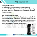 Maurten Gel 100 / Gel 100 Caf 100 40g | Patented Hydrogel Sports Fuel | Energy Gel for high intensity training and racing. 