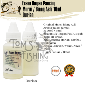 Essen Umpan Pancing Murni Biang 10ml (Amis / Wangi) Murah - Toms Fishing