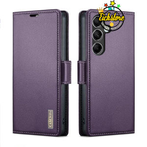 Magnetic Closure Case Samsung A55 Terbaru Premium Wallet Full 360 Degree Mewah Casing Flip Cover Auto Lock Kesing Kulit COD Bayar Di Tempat
