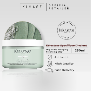Kerastase Specifique Argile Équilibrante Weekend Purifying Cleansing Clay 250ml/ 500ml for Hair Loss & Oily Scalp