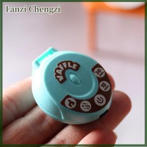 Fanzi Doll House Kitchen Mini Toaster Pocket Electric Oven Toy Miniature Toy Model